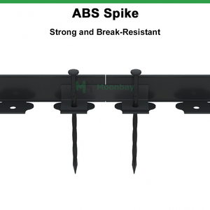 Cảnh quan hiện đại viền Kit với 30 pcs ABS gai không đào cỏ biên giới thiết kế bao gồm nhựa vườn viền - Product Image 4