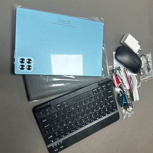 Factory Direct Sale K11 Tablet 10.1 Inch HD 4G Dual Sim Business Android Touch Tablet PC Portable Laptop with Keyboard Mouse