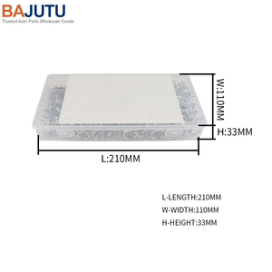 BAJUTU ที่หนีบสาย<span class=keywords><strong>สปริง</strong></span>คู่5-18มม.,ที่หนีบเข็มขัดเหล็กสำหรับท่อน้ำมันเชื้อเพลิง<span class=keywords><strong>ท่อ</strong></span>ซิลิโคนที่หนีบ<span class=keywords><strong>สปริง</strong></span>ลมแรงดันต่ำ - Product Image 6