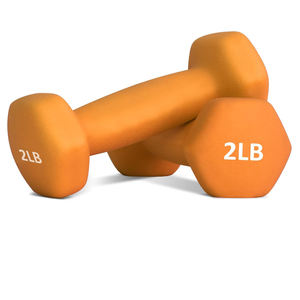 Ladies Holder Color <span class=keywords><strong>Front</strong></span> Squat Children Fitness Practice Home Neoprene Iron Dumbbell Set - Product Image 6