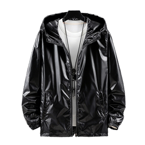 2026 Outdoor <b>Soft</b> <b>Shell</b> <b>Hooded</b> <b>Jacket</b> Waterproof Windproof Unisex Hiking Coat Lightweight Stand Collar Spring Autumn - Product Image 1