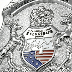 Custom Guangdong Made Alloy 2D Enamel UV Printed Commemorative Shield Collectible Badge for Graduation - Product Image 5