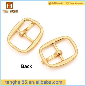 Mini hebilla de cinturón de metal de 10mm personalizada para correa de bolso - Product Image 5