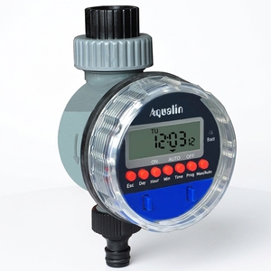 Aqualin 21026 Temporizador de Riego para Jardín, Ecológico, Funciona con Batería, Controlador de Riego Inteligente Digital Automático para Exteriores - Product Image 1