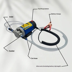 <span class=keywords><strong>Pompe</strong></span> de transfert électrique portable à clip de batterie, 12V/24V CC, basse pression, pour kérosène, diesel et <span class=keywords><strong>huile</strong></span> moteur – Meilleure vente - Product Image 4
