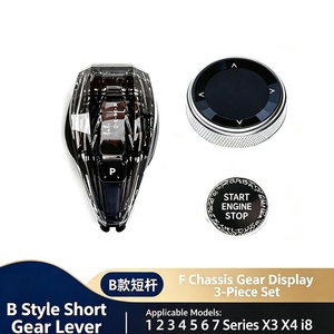 Juego de 3 Piezas de Palanca de Cambios de Cristal para BMW Serie 3 4 5 6 7 GT X3 X4 X5 X6 I8, Accesorios Interiores para Automóvil - Product Image 4