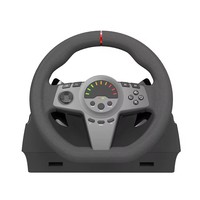 Volant de jeu de course filaire HS-GT100V1 avec audio pour Xbox Series X/S/x-One/PS4/PS4 SLIM/PS4 Pro/PS3/SWITCH/PC
