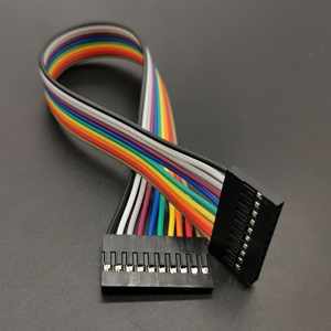 مخصص 2 ~ 40 دبوس الشريط سلك مسطح يمكن الضغط 2.54 مللي متر الإسكان موصل دوبونت كابل الشريط - Product Image 3