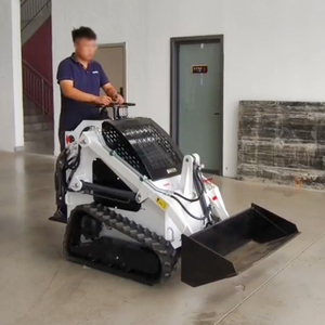 Hot Sale China Diesel Mini <strong>Skid</strong> Steer Wheel <strong>Loader</strong> Earth-Moving Machinery <strong>Skid</strong> Steer <strong>Loader</strong> With <strong>Bucket</strong> - Product Image 3