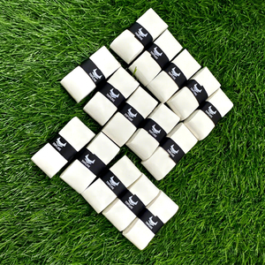 Empuñadura Antideslizante Blanca Personalizada para Raqueta de Bádminton, Tenis, Pádel y Tenis Playa - Product Image 1