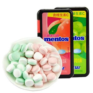 Caramelos de Menta Sin Azúcar, Refrescantes y Duraderos, Bocadillo para la Oficina o el Tiempo Libre, Caramelos en Tabletas en Caja Portátil con Múltiples Sabores - Product Image 5