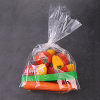 Nouveauté 2021 : Sacs à soufflets latéraux anti-buée personnalisables en BOPP/CPP recyclables, imprimés flexo, avec fermeture auto-adhésive pour légumes et fruits
