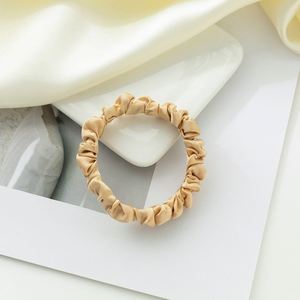 Coleteros Pequeños de Seda de Morera 100% Pura, 1 cm de Ancho, Sin Daños, Elásticos, Accesorios de Lujo para el Cabello, Decoración para Regalo para Mujeres - Product Image 1