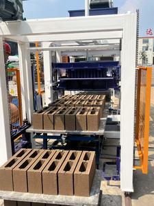 Máquina Automática Hidráulica para Fabricación de Bloques de Hormigón QT4-15S de Ahorro Energético, Equipo de Producción de Ladrillos Sin Cocer - Product Image 2