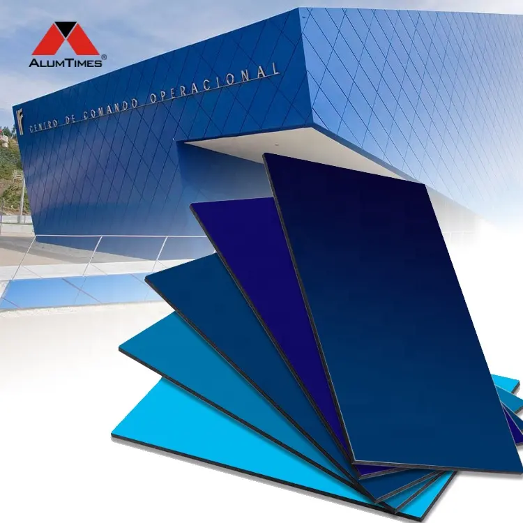 Aluminium Hersteller Preis ACP A2 Feuerfeste Außenwand Baustoffe Alucobond Aluminium Composite Panel