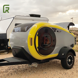 Mini Offroad Léger Camping Voyage Larme Remorque LED Lumières Mini Caravane à Vendre - Product Image 2