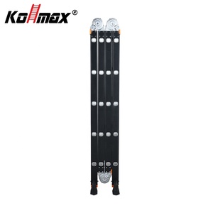 Escalera multiusos de aluminio resistente Escalera plegable multiusos de 20 pasos Tangga Lipat Pelbagai <span class=keywords><strong>Guna</strong></span> - Product Image 5