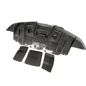 Nouvel arrivage Diffuseur de pare-chocs arrière en fibre de carbone style N pour <span class=keywords><strong>Ferrari</strong></span> <span class=keywords><strong>F8</strong></span> Tributo Spider 2021 Diffuseur arrière Spoiler arrière - Product Image 1