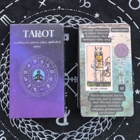 Cartes de tarot espagnoles très vendues, cartes Oracle, emballage en boîte colorée pour jeux de société