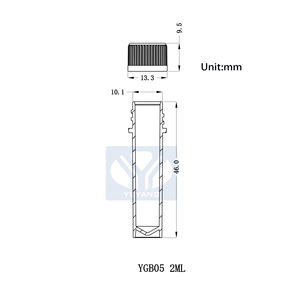 Yuyang CE ISO Conteneur Médical Transport Stockage Analyse 2ML Médicament Broyage Plastique PP Spécimen Échantillon De Sang Laboratoire Tube À Essai - Product Image 6