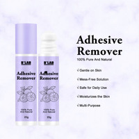 Nouveautés : Dissolvant de colle corporelle en tissu doux pour la peau, hypoallergénique, en barres, dissolvant de colle à cils liquide, dissolvant d'adhésif cutané