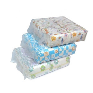 Pañales para Bebé de Grado B a Precio de Fábrica, en Stock, Pañales con Película de PE en Fardos, Cuidado Natural, Pañales para Bebé Sensible - Product Image 1