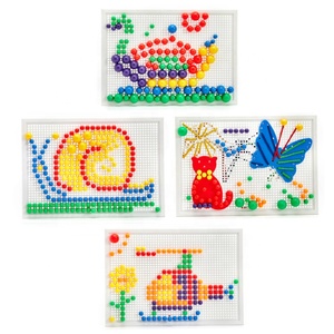 POTENCIAL Fabricante personalizado de fábrica, superventas, juguetes educativos diy para niños, juego de tablero de clavijas, - Product Image 5