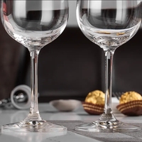 Verrerie de mariage de luxe personnalisée, gobelets à vin en plastique cristal blanc rouge, logo imprimé pour les fêtes d'hôtel et de restaurant