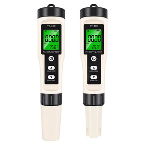 YY-400 เครื่องทดสอบน้ำไฮโดรเจนเครื่องวัดอุณหภูมิ pH ORP แบบพกพา 4 ใน 1 เครื่องตรวจสอบคุณภาพน้ำ - Product Image 4