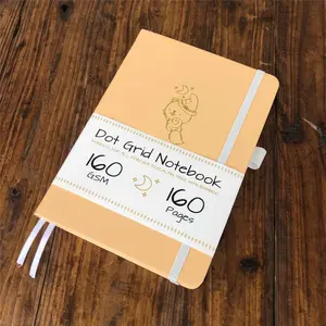 BUJO – carnet de notes à points A5, 2023 Pages numérotées, 5x5MM, jolis Designs, nouveauté 160