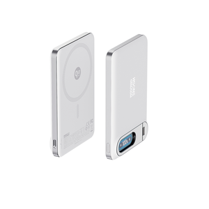 LC43 พาวเวอร์แบงค์แม่เหล็กแบบไร้สาย ชาร์จเร็ว 15W 20W PD แบตเตอรี่กึ่งแข็ง พร้อมขาตั้ง TFT ความจุ 5000mAh 10000mAh - Product Image 3