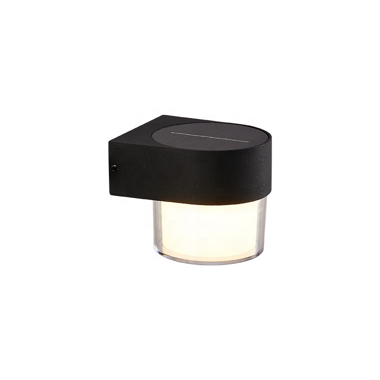 Wholesale IP65 waterproof outdoor wall lamp 1W solar led wall lights