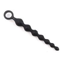 Vente en gros YingFeiNi Plug anal en silicone imperméable et écologique pour hommes et femmes - Perles souples et dilatateur - Jouet sexuel pour adultes pour débutants