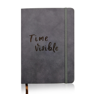 Carnet personnalisé OEM A5 de journal planificateur rechargeable couverture tissu papier relié en cuir à couverture rigide minimum bas - Product Image 6