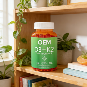 Venta Directa de Fabricantes OEM de Suplementos Dietéticos de Vitaminas D3 y <span class=keywords><strong>K2</strong></span> en Caramelos Blandos Personalizados, Alimentos Saludables de Marca Propia - Product Image 2