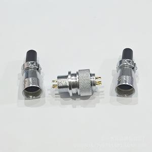 Prise et prise de courant aéronautiques TQZQM16 WS16, 2 à 10 broches, en alliage de zinc, plaqué or, connecteur CC en cuivre, interoperabilité - Product Image 5