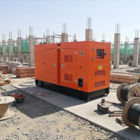Generadores Diésel Silenciosos de 60hz con Cubierta, 116kw 145kVA, Motor Cummins de 1800rpm, Súper Silenciosos