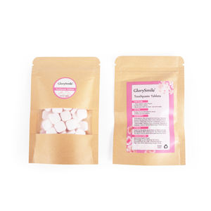 Private label menta carbone attivo fiori di ciliegio compresse di <span class=keywords><strong>dentifricio</strong></span> compresse di <span class=keywords><strong>dentifricio</strong></span> ecologico - Product Image 2