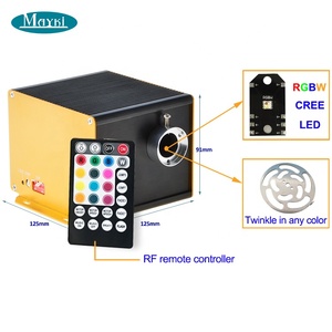 Moteur de lumière à fibre optique <span class=keywords><strong>Mayki</strong></span> 12W RGBW Twinkle avec contrôle par application - Product Image 2