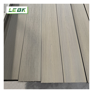 Protezione contro gli agenti atmosferici altamente sbiadita OEM ODM Custom composizione Wpc Decking pavimenti esterni 140*23mm 148*23mm pavimenti in legno - Product Image 4
