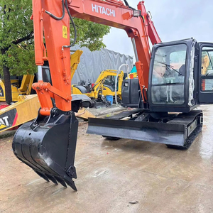 Excavadora japonesa original Hitachi de 7 toneladas, miniexcavadora usada Hitachi ZX70, miniexcavadora barata a la venta en China - Product Image 1