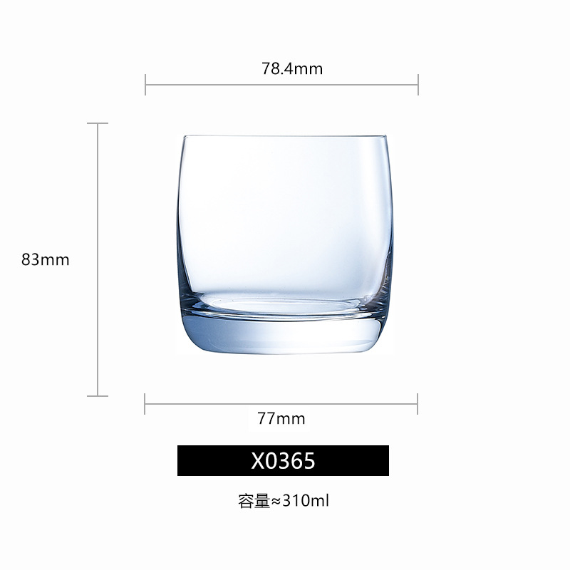 X0365 coupe froide tasse droite 310ml