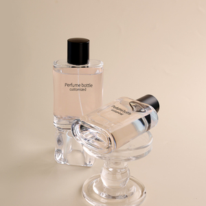 Flacon de parfum en verre cylindrique à col vissé Eric, dégradé de couleurs, 30 ml, 50 ml, 100 ml, flacon de parfum de luxe avec vaporisateur - Product Image 6