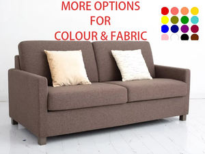 Venta Directa de Fábrica Nisco, Sofá de Tela Moderno de Dos Plazas y Sofá Cama con Patas de Madera, Cómodo y Duradero <span class=keywords><strong>para</strong></span> Dormitorios - Product Image 2
