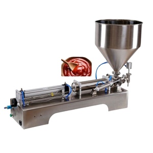 Double Head Pneumatic Filling Machine 5-5000ml Range <b>for</b> Cooking Oil Cosmetic Lotion Shampoo <b>Jar</b> Honey Can Beverage Glass - Product Image 2