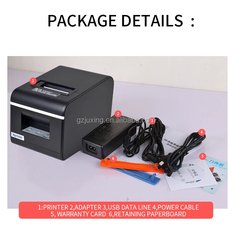 mini printer cheap Xprinter Q90EC High quality 58mm Bluetooth auto cutter thermal receipt printer mini printers canon mini photo printer