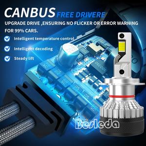 ODM LED phares ampoule voiture 6000K 2 pièces 140W 40000Lumen haute et basse faisceau remplacement mise à niveau xénon HID aux lumières LED - Product Image 3