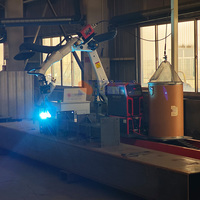Machine de soudage industrielle Raintech avec caméra 3D pour le soudage de pièces métalliques structurelles