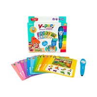 Machine d'apprentissage éducatif précoce pour enfants jouet à stylo en plastique pour espagnol anglais-russe lecture écriture pour la langue des enfants