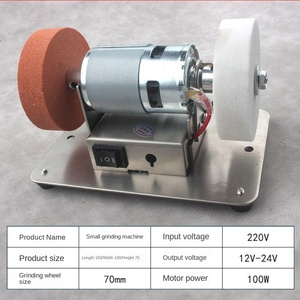 Industrial Micro Electric Automatic Sharpening Bracket Small Desktop Polishing Grinding Machine Manufactured <strong>Bench</strong> <strong>Grinders</strong> - Product Image 3